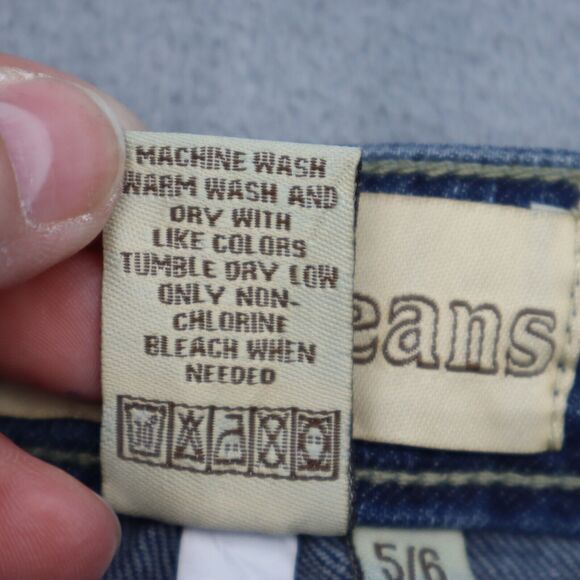 J Star Pants Womens 5 Blue Low Rise Flat Front Straight Leg Casual Jeans - Picture 7 of 16